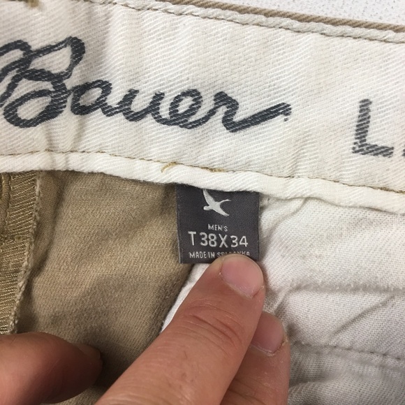 Eddie Bauer Mens Classic Khakis 38x34 C2102 - Picture 4 of 6